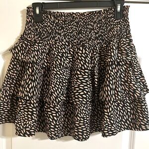 Layered stylish skirt